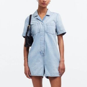 Madewell denim romper